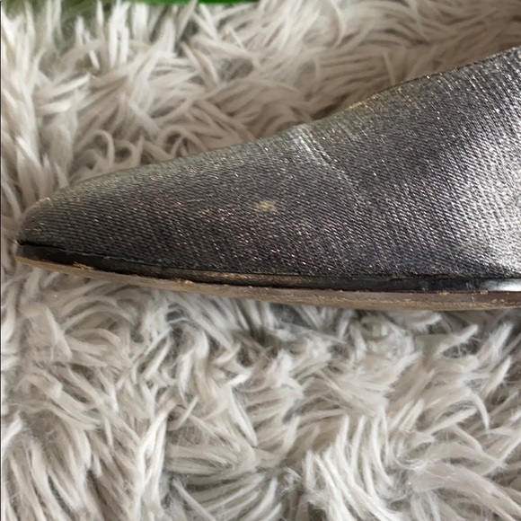 Stuart Weitzman vintage Leah pewter pump size 8.5 - Picture 2 of 8